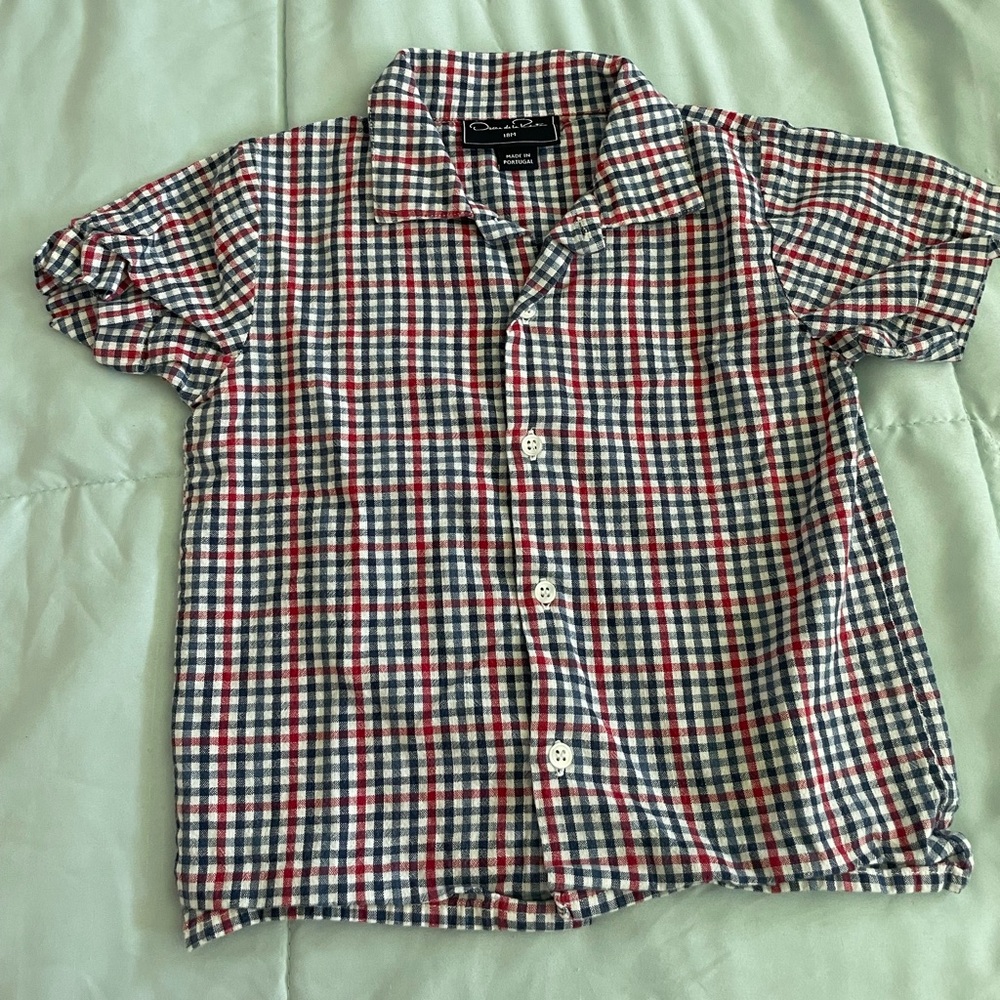 Boys Oscar De La Renta Shirt